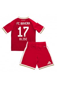 Bayern Munich Michael Olise #17 Jalkapallovaatteet Lasten Kotipeliasu 2026-27 Lyhythihainen (+ Lyhyet housut)